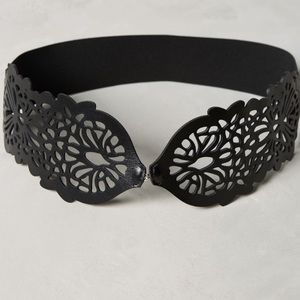 Anthropologie Audra Cutout belt size Large NWT